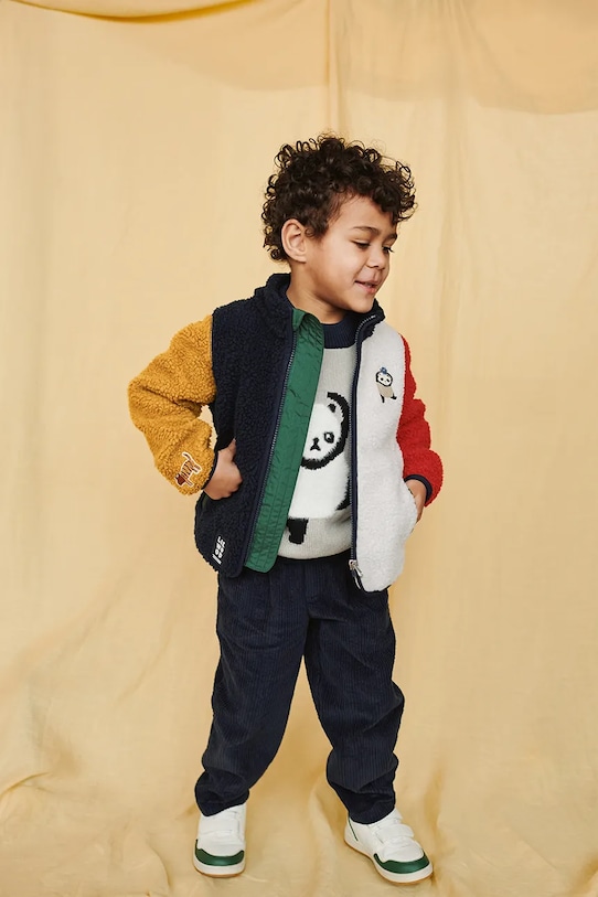 Liewood kurtka dziecięca Nolan Pile Jacket nieocieplane multicolor LW19877.9BYA