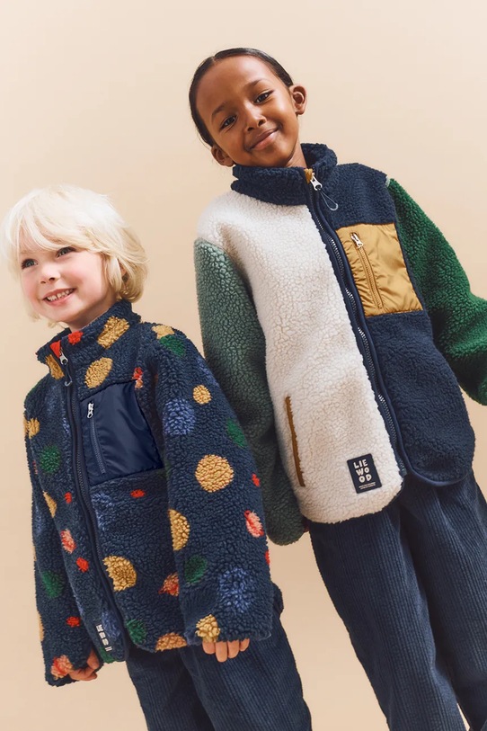 Liewood geacă copii Nolan Pile Jacket LW19877.9BYA multicolor