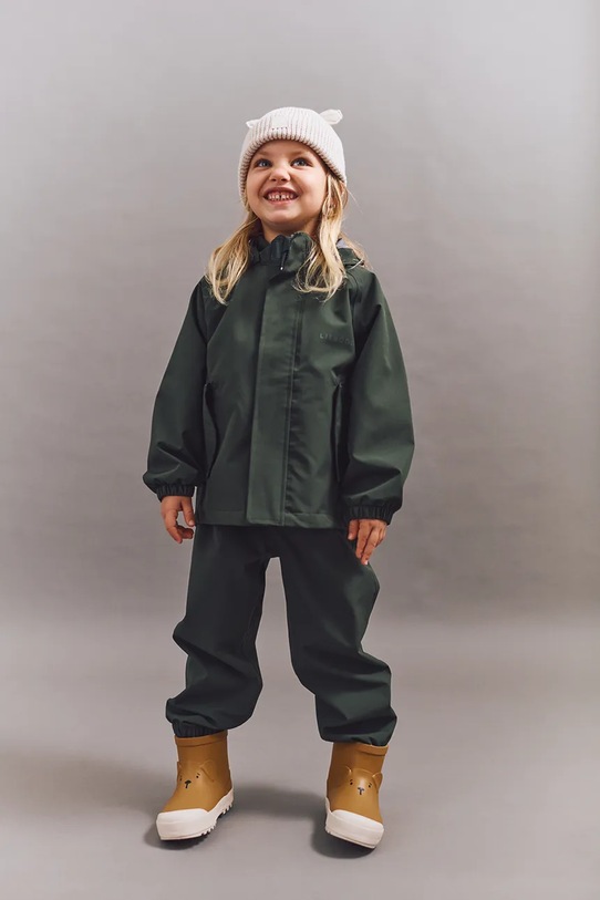 Liewood kurtka i spodnie dziecięce Pedia Rainwear Set pozostałe zielony LW19909.9BYA