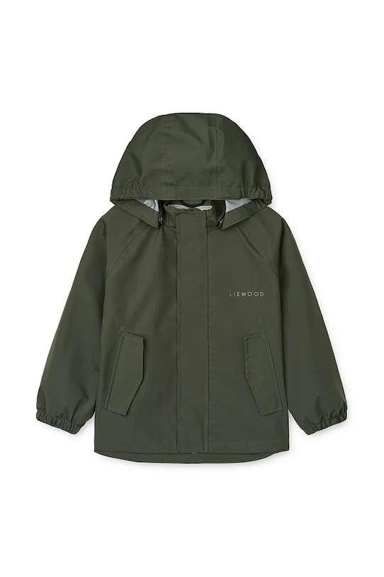 Liewood gyerek kabát és nadrág Pedia Rainwear Set zöld LW19909.9BYA