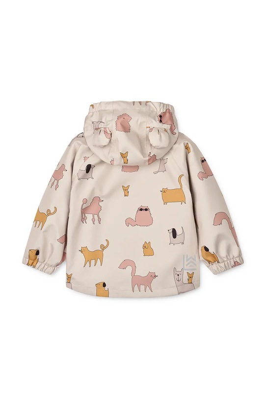 Liewood kurtka i spodnie niemowlęce Manu Rainwear Set LW19910.9BYA beżowy
