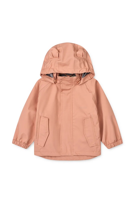 Chłopiec Liewood kurtka i spodnie niemowlęce Manu Rainwear Set LW19910.9BYA pomarańczowy