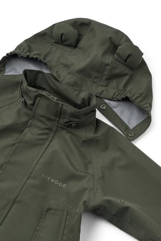 Liewood kurtka i spodnie niemowlęce Manu Rainwear Set LW19910.9BYA zielony