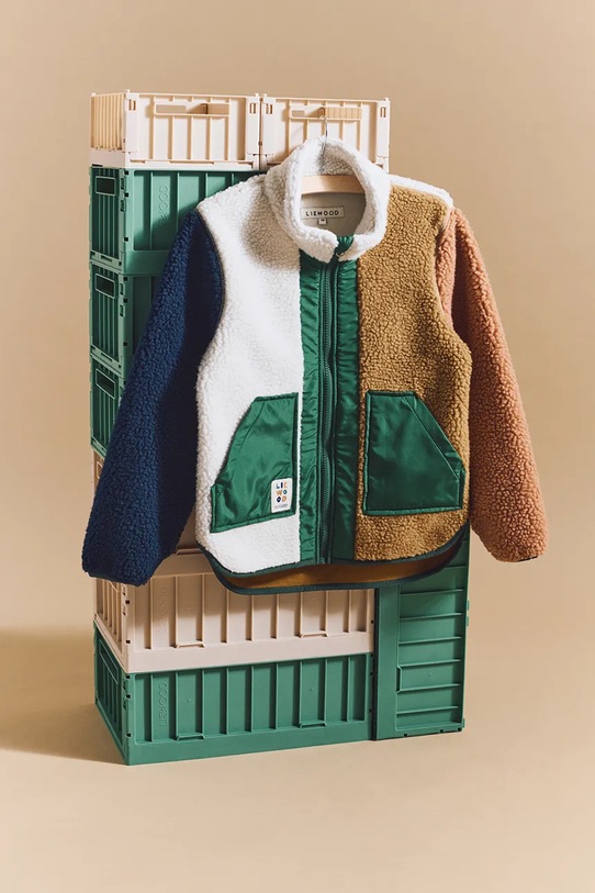 Liewood kurtka dziecięca Noam Pile Jacket LW20017.9BYA multicolor