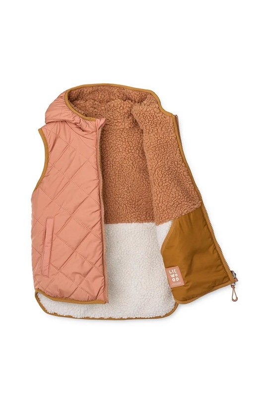 Chłopiec Liewood kamizelka dwustronna dziecięca Diana Reversible Vest LW20046.9BYA pomarańczowy