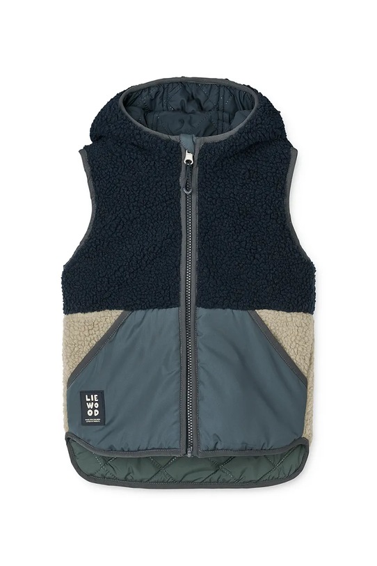 Liewood kamizelka dwustronna dziecięca Diana Reversible Vest LW20046.9BYA niebieski AW25