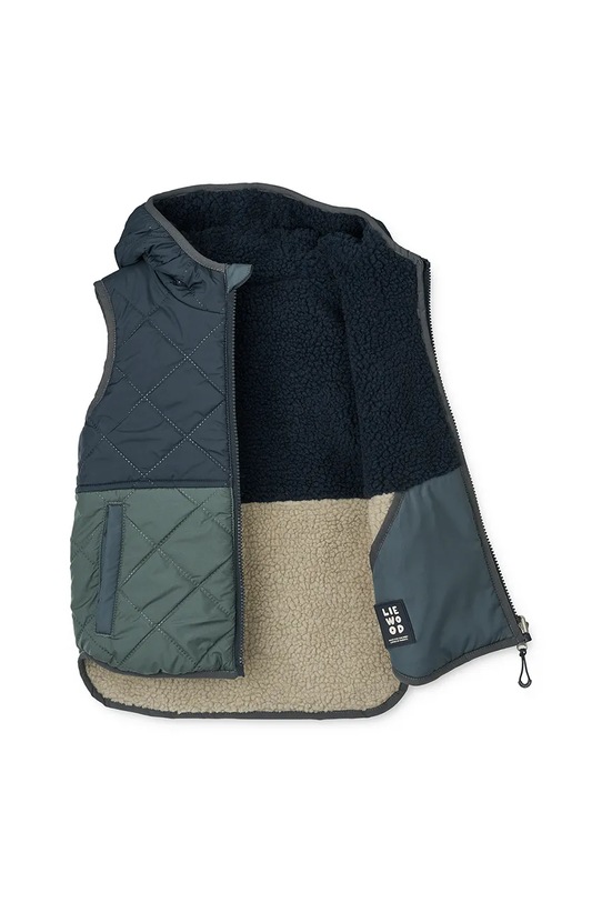 Liewood kamizelka dwustronna dziecięca Diana Reversible Vest niebieski LW20046.9BYA