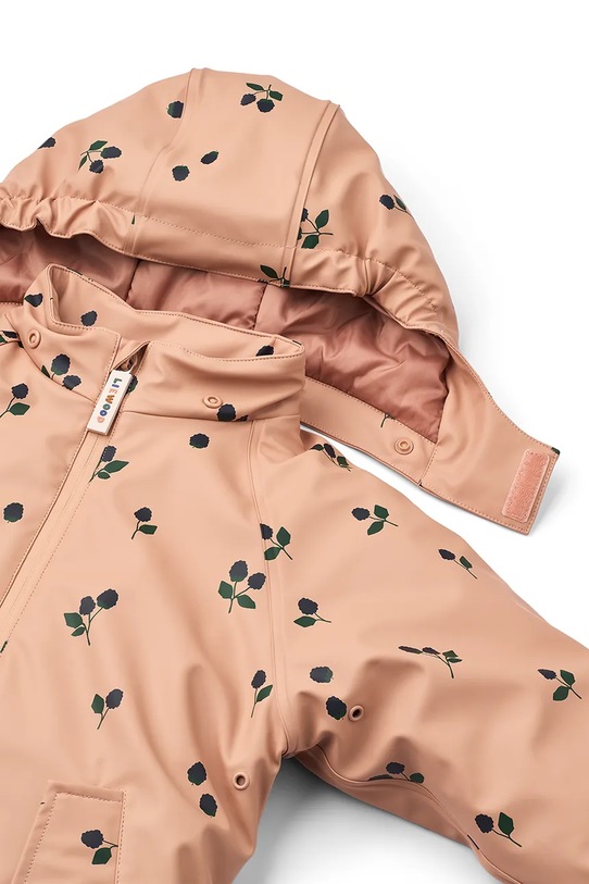 Αγορίστικα Παιδική ολόσωμη φόρμα Liewood Maddy PU Rainsuit LW20049.9BYA πορτοκαλί