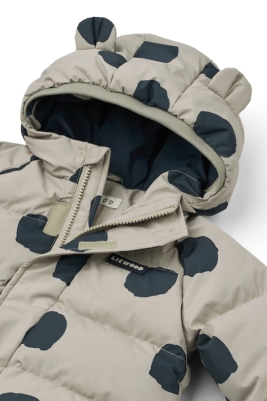 Liewood kurtka niemowlęca Adelina Jacket With Ears szary LW20055.9BYA