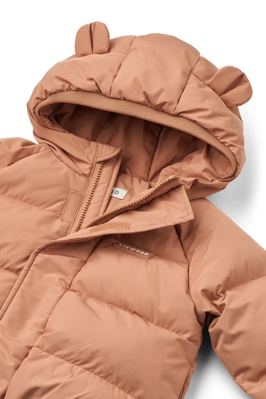 Liewood kurtka niemowlęca Adelina Jacket With Ears pomarańczowy LW20055.9BYA