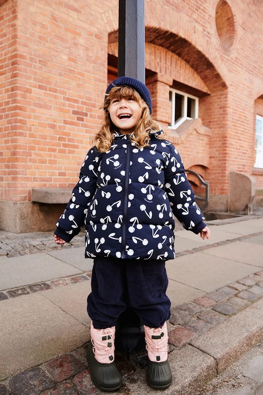 Παιδικό μπουφάν Liewood Anemone Long Jacket άλλο σκούρο μπλε LW20194.9BYA