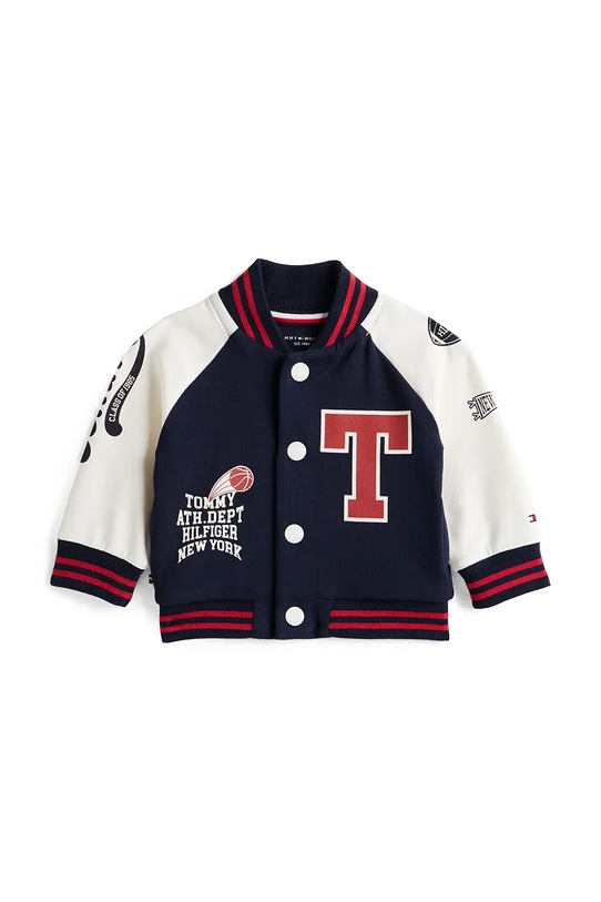 Tommy Hilfiger kurtka bomber niemowlęca nieocieplane granatowy KN0KN02195.9BYA