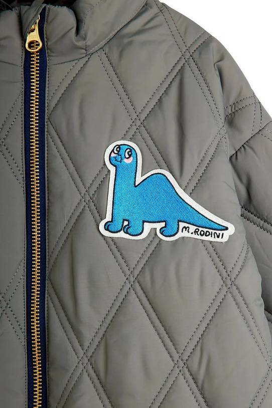 Mini Rodini kurtka dziecięca Dino 25710103 szary