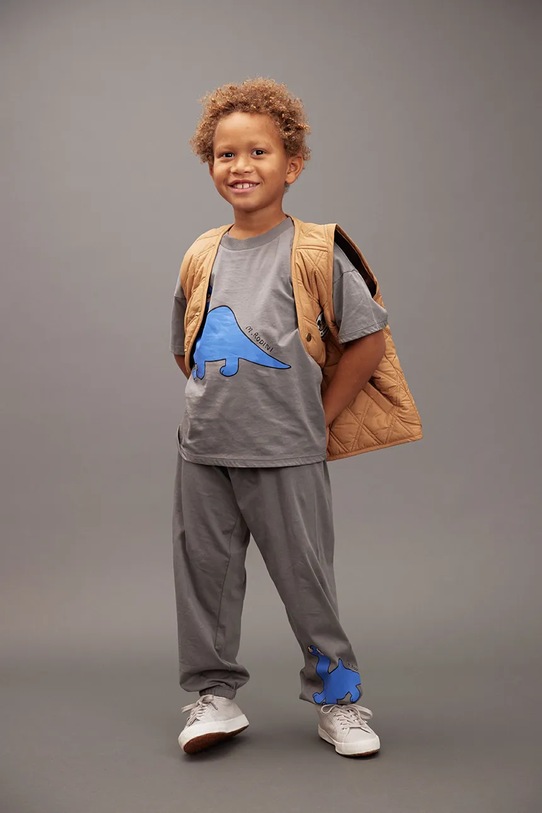 Mini Rodini bezrękawnik dziecięcy Ritzratz 25710105 beżowy