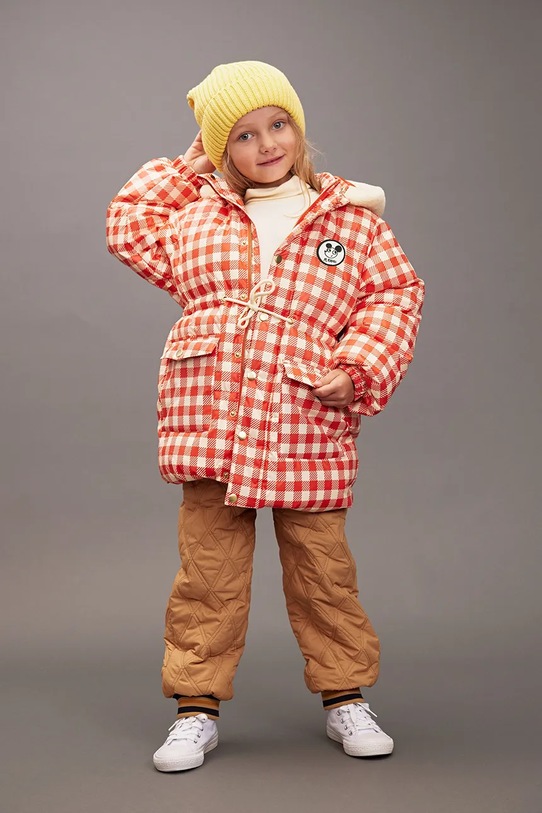 Mini Rodini kurtka dziecięca Ritzratz pozostałe czerwony 25710110