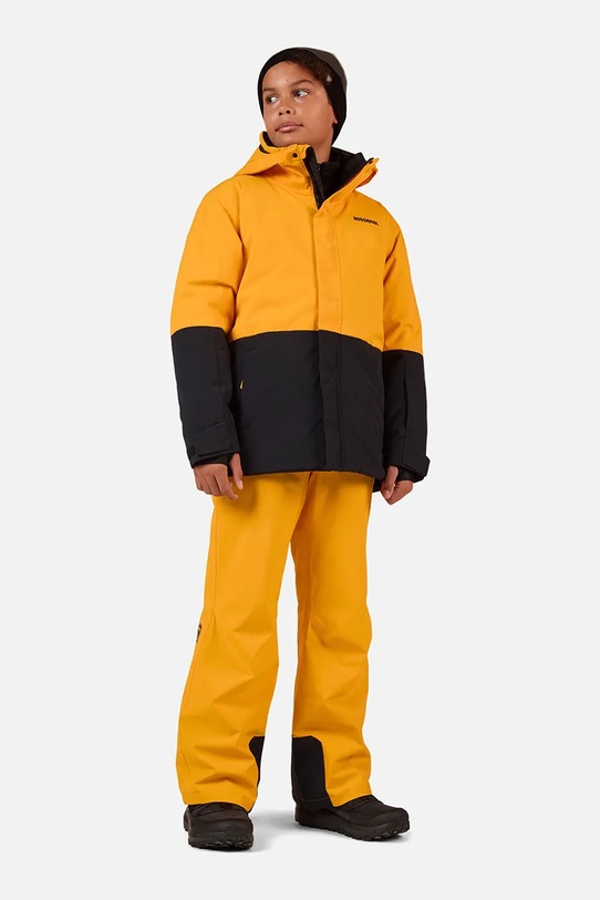 Rossignol kurtka narciarska dziecięca OUTERLIMITS INSULATED RLOYJ04 żółty AW25