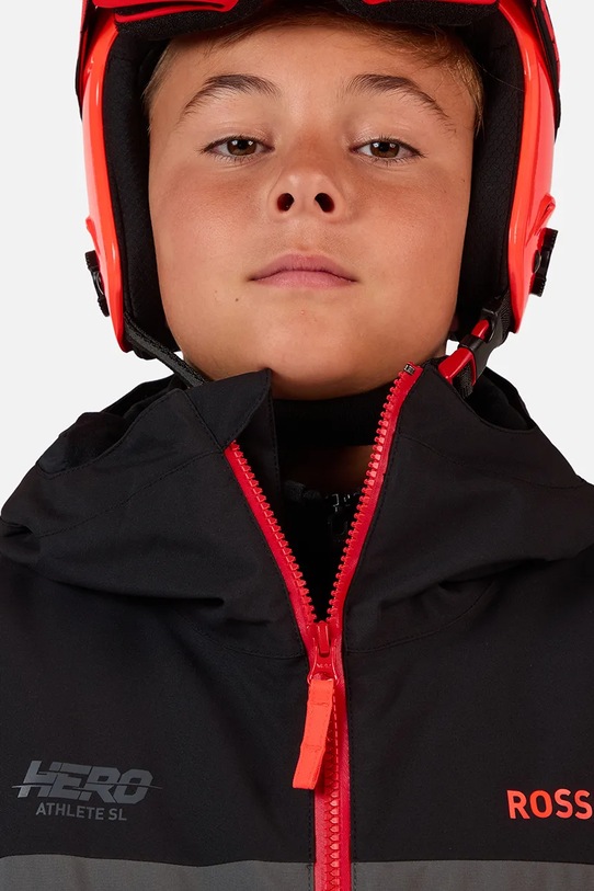 Rossignol kurtka narciarska dziecięca HERO VELIKA INSULATED RLOYJ05 czarny