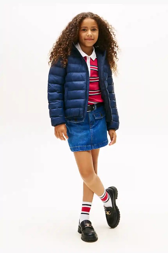 Tommy Hilfiger kurtka dziecięca granatowy KS0KS00584.9BYA