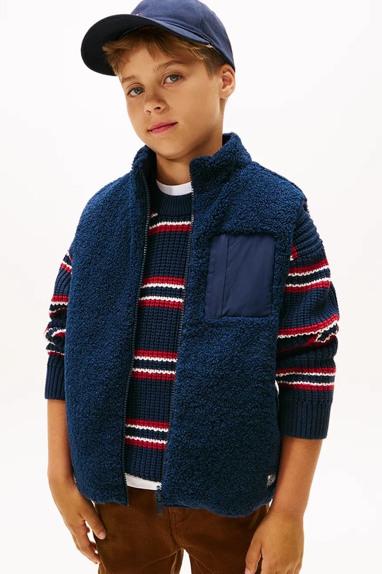 Tommy Hilfiger vestă copii KS0KS00659.9BYA