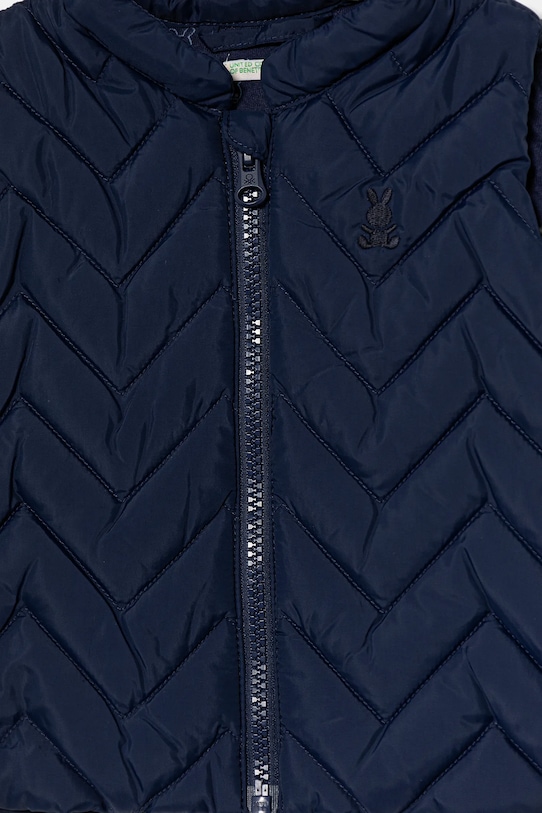 CHLAPEC Kojenecká vesta United Colors of Benetton 2WU0AJ005.W.Season.9BYA námořnická modř