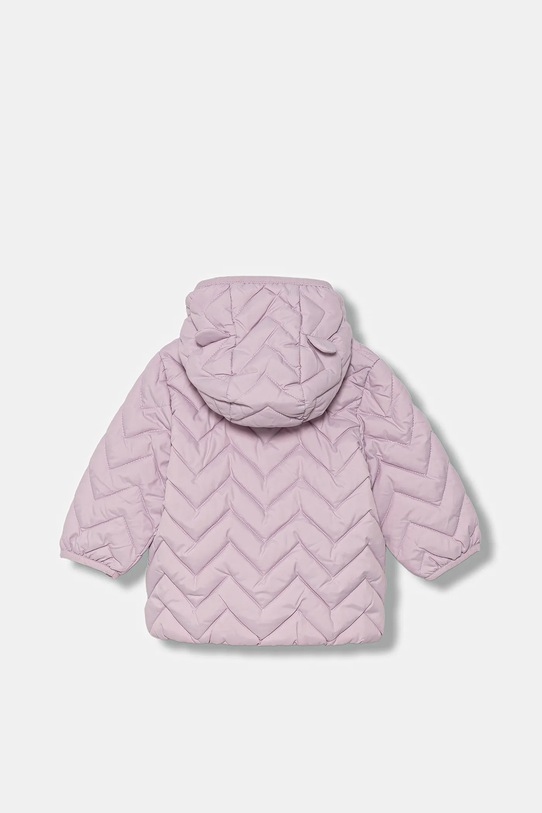 United Colors of Benetton kurtka niemowlęca 2WU0AN00W.W.Season.9BYA fioletowy AW25