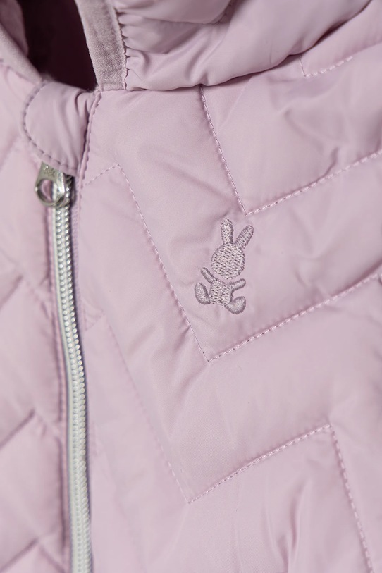CHLAPEC Kojenecká bunda United Colors of Benetton 2WU0AN00W.W.Season.9BYA fialová
