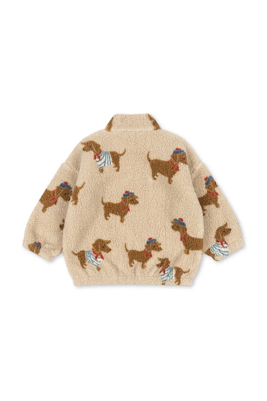 Chłopiec Konges Sløjd kurtka dziecięca JODY TEDDY JACKET GRS KS105180.9BYA beżowy