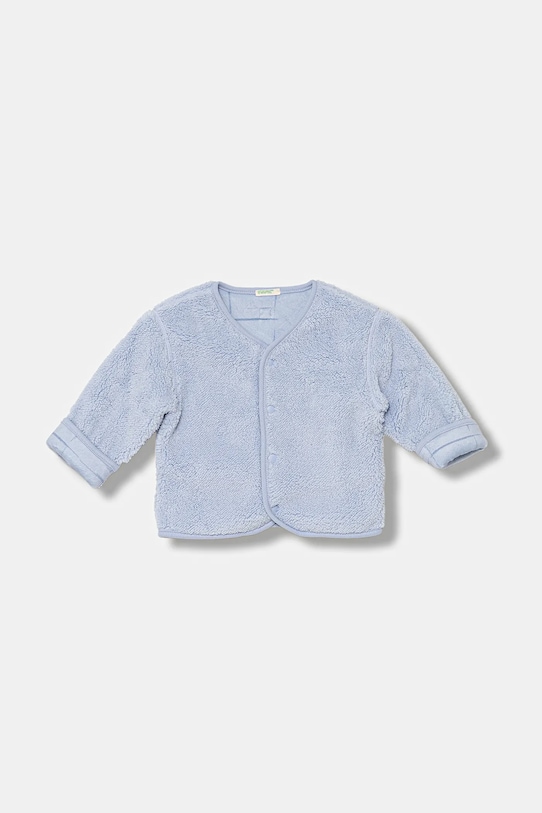 United Colors of Benetton bluza dwustronna dziecięca bez kaptura niebieski 3EKNA501R.W.Seasonal