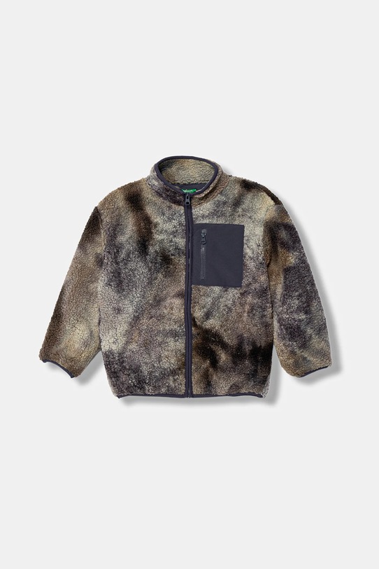 United Colors of Benetton gyerek felső mintás szürke 3IQBC505K.G.Seasonal