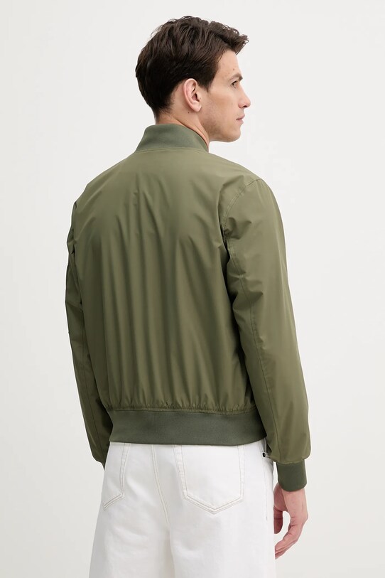 Odzież Tommy Hilfiger kurtka MW0MW39629 zielony