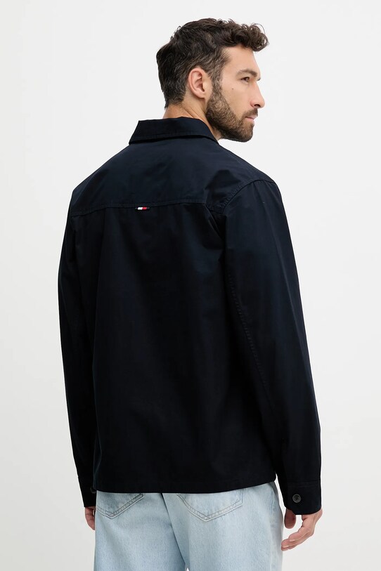Одежда Хлопковая куртка-рубашка Tommy Hilfiger MW0MW39634 тёмно-синий