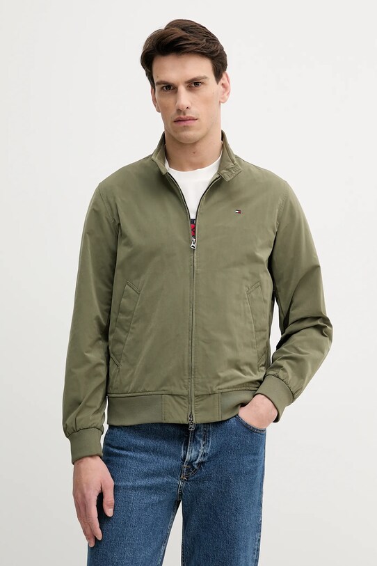 Tommy Hilfiger kurtka nieocieplane zielony MW0MW39637
