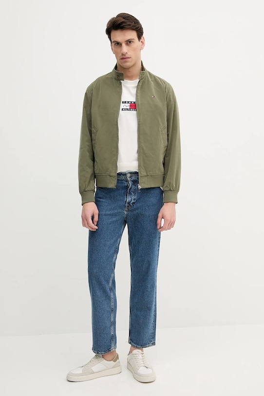 Tommy Hilfiger geacă MW0MW39637 verde AW25