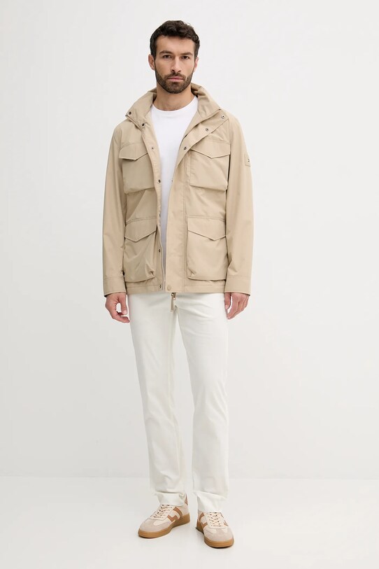Tommy Hilfiger kurtka MW0MW40223 beżowy AW25