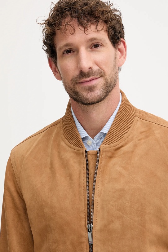 Μποφάν σουέτ bomber Tommy Hilfiger μπεζ MW0MW40558
