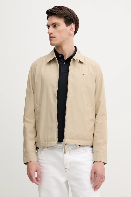 Bunda Tommy Hilfiger nezateplené béžová MW0MW40582