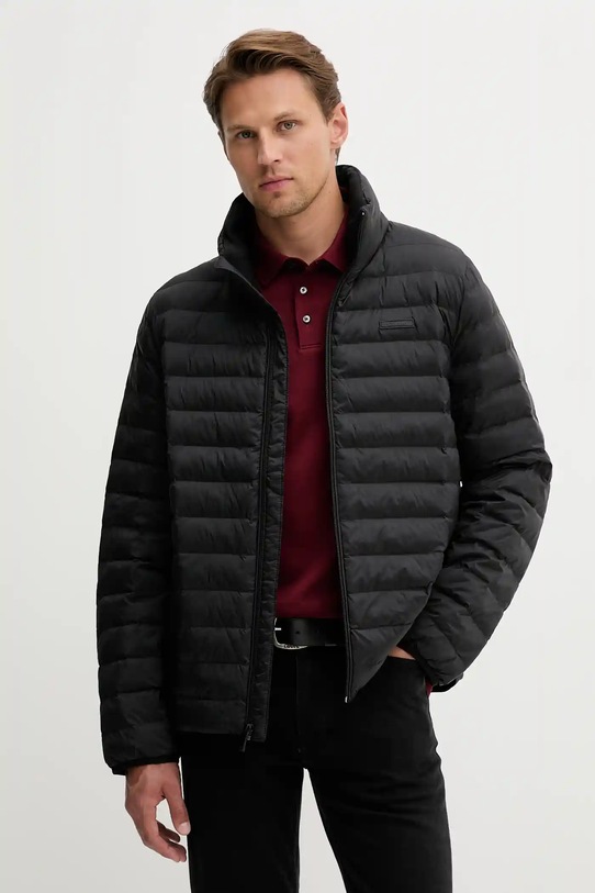 Bunda Calvin Klein jemné zateplenie čierna LV04LC506G