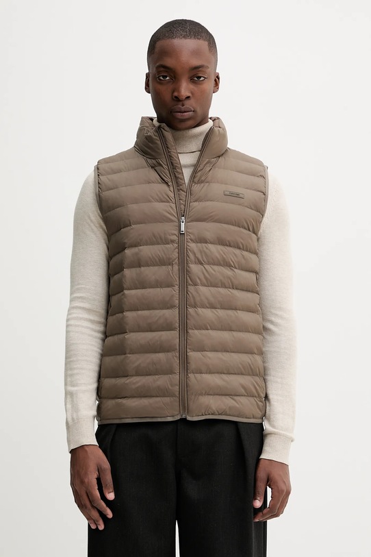 Vesta Calvin Klein bez podšívky hnědá LV04LC509G