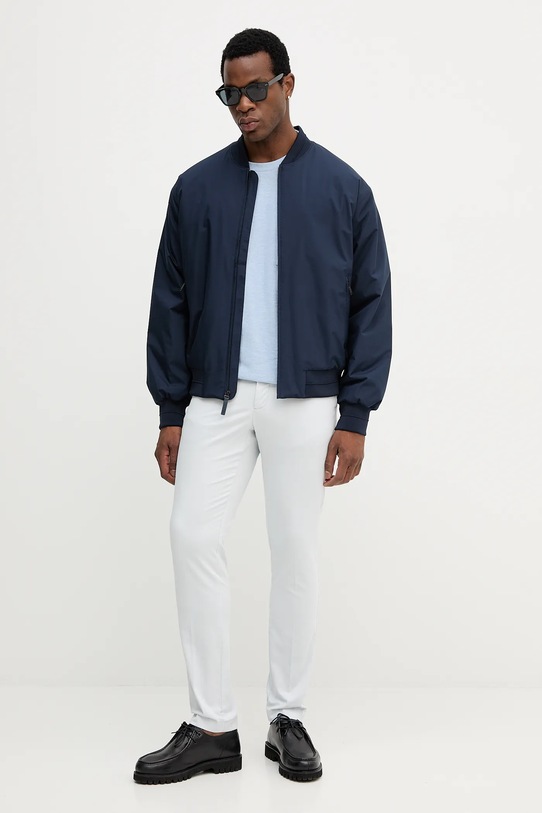 Μπουφάν bomber Calvin Klein LV04LC513G σκούρο μπλε AW25