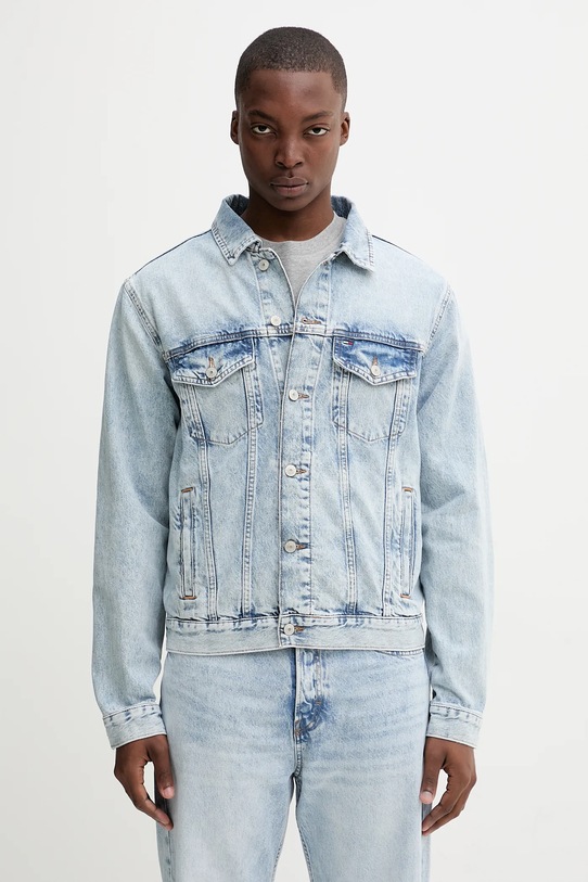 Oblačila Jeans jakna Tommy Jeans DM0DM21242 modra