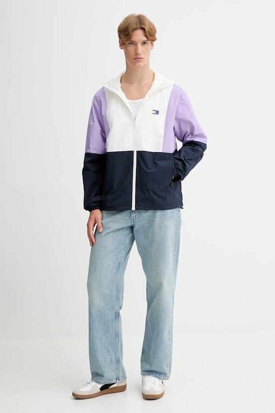 Bunda Tommy Jeans DM0DM21393 tmavomodrá AW25