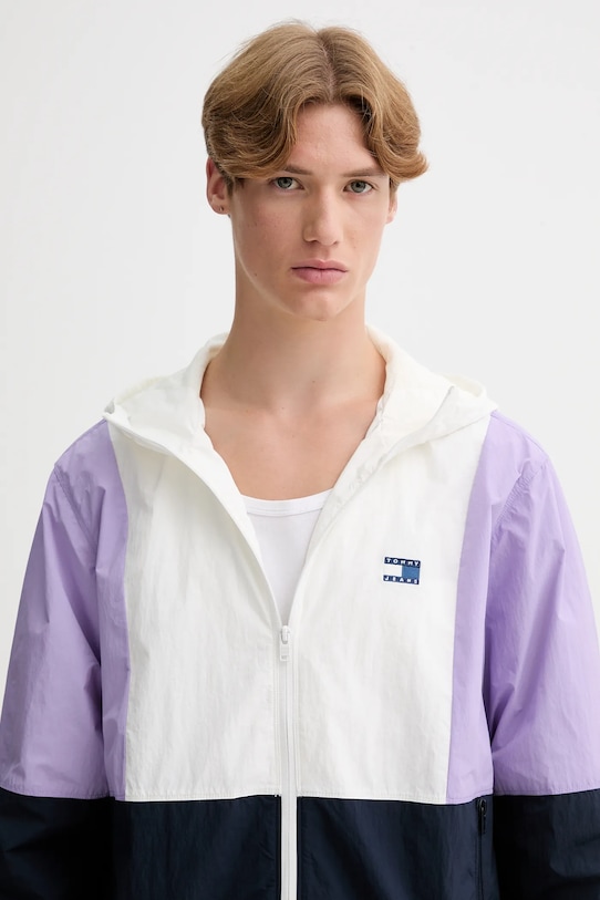 Μπουφάν Tommy Jeans πολύχρωμο DM0DM21393