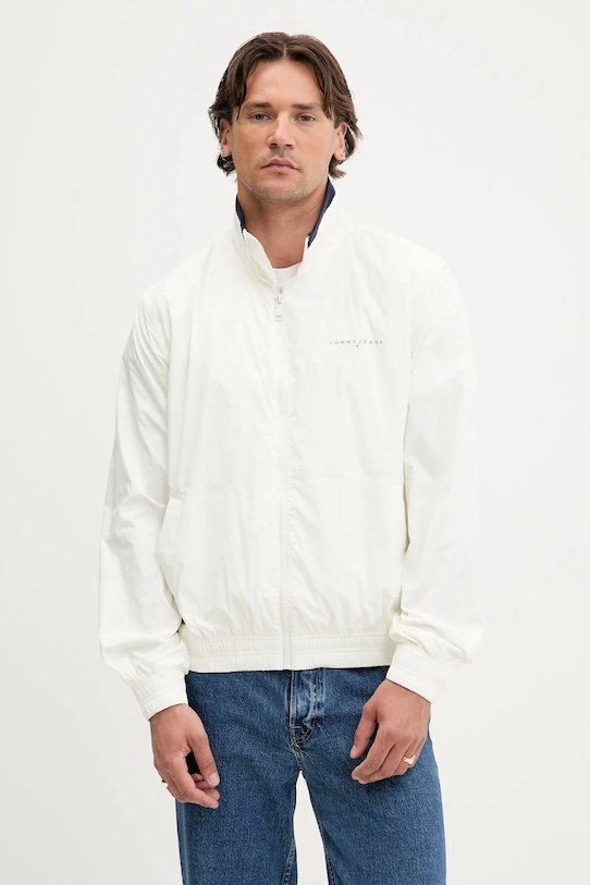 Tommy Jeans geacă cu captuseala bej DM0DM21667