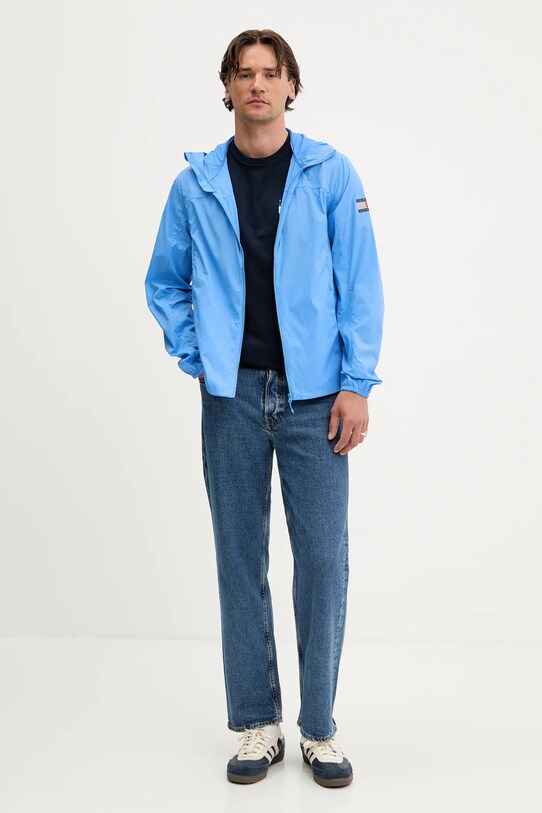 Tommy Jeans kurtka DM0DM21669 niebieski AW25
