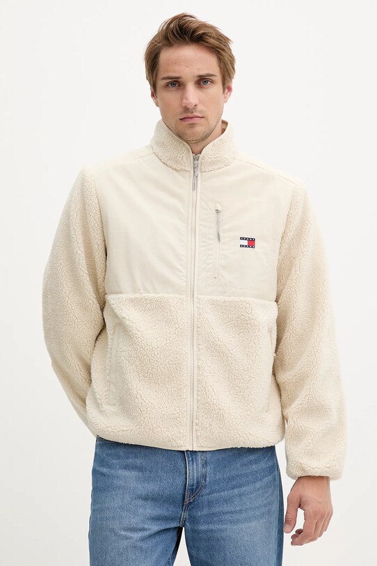 Tommy Jeans kurtka nieocieplane beżowy DM0DM21682