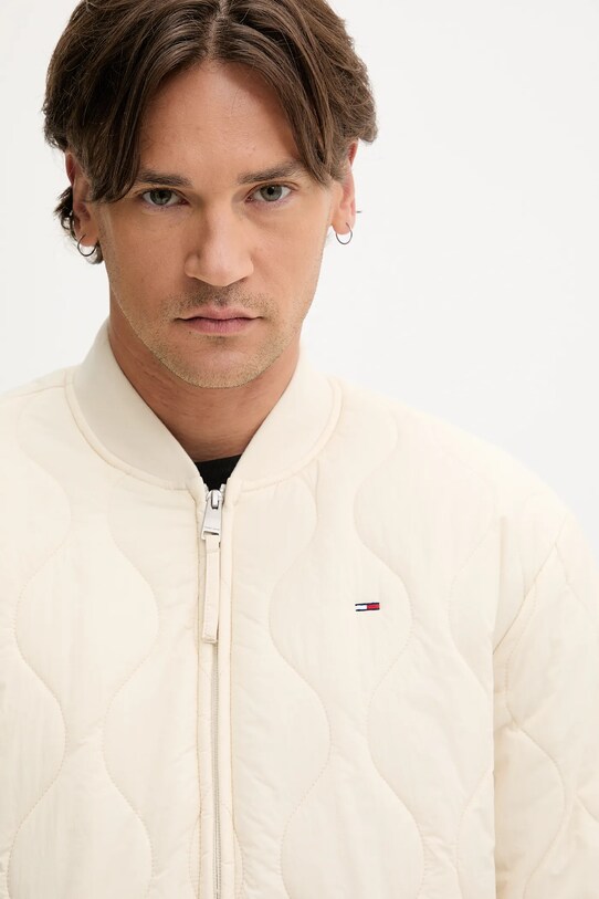 Tommy Jeans geacă bomber bej DM0DM21685