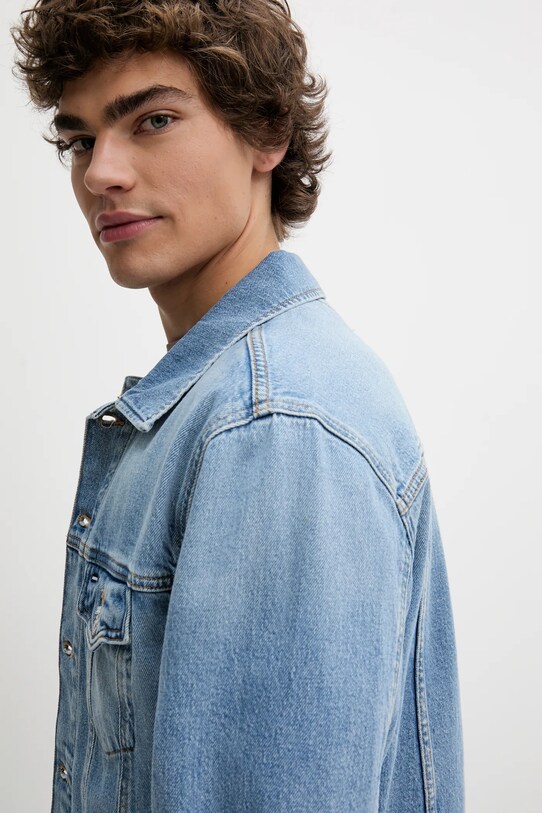 Джинсовая куртка Tommy Jeans голубой DM0DM21916