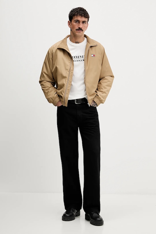 Tommy Jeans kurtka DM0DM21936 brązowy AW25