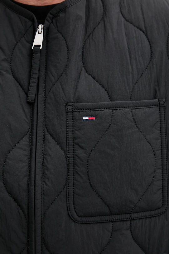 Αμάνικο μπουφάν Tommy Jeans DM0DM21677 μαύρο