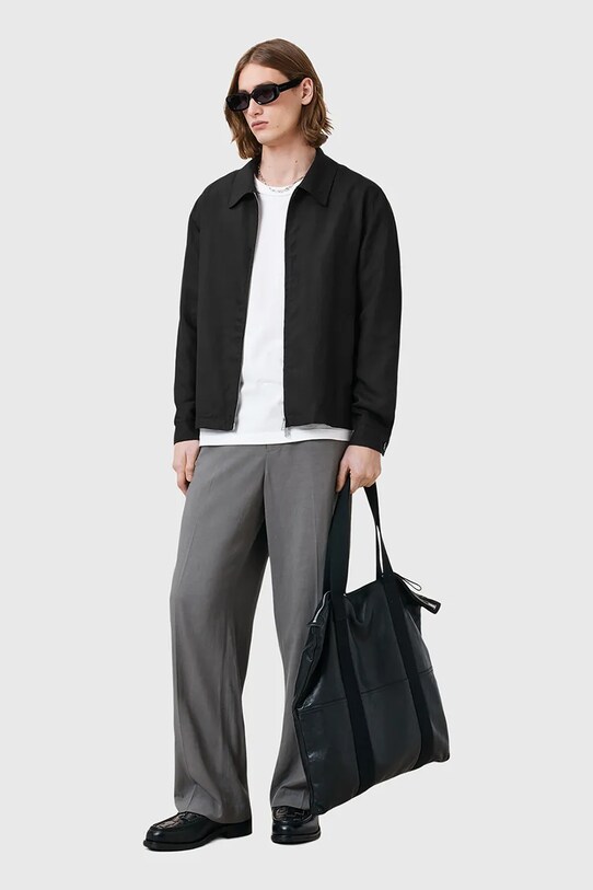 AllSaints geacă din amestec de in BRADNER M023OC